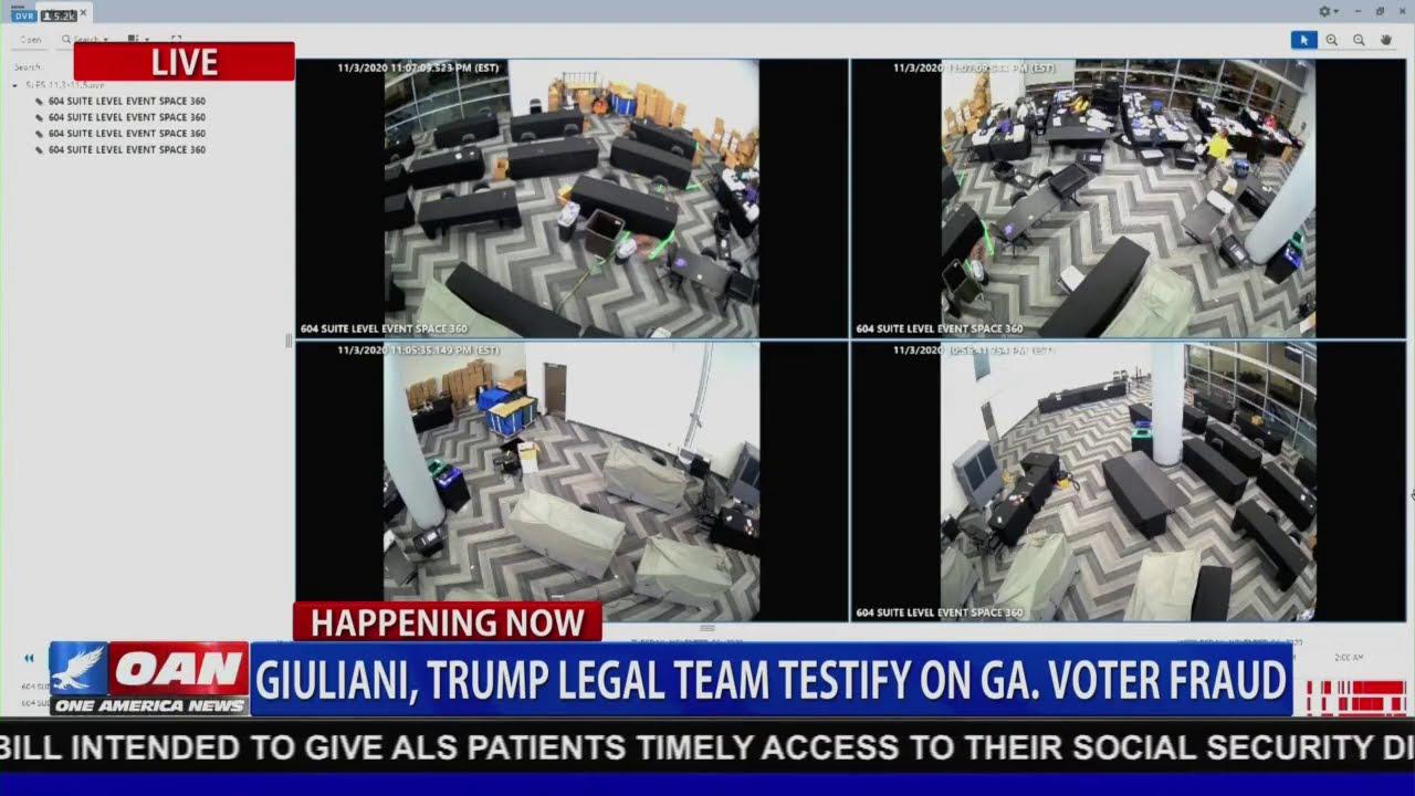 Video from GA shows suitcases filled with ballots pulled from under a table AFTER poll workers left. https://www.youtube.com/watch?v=nVP_60Hm4P8
