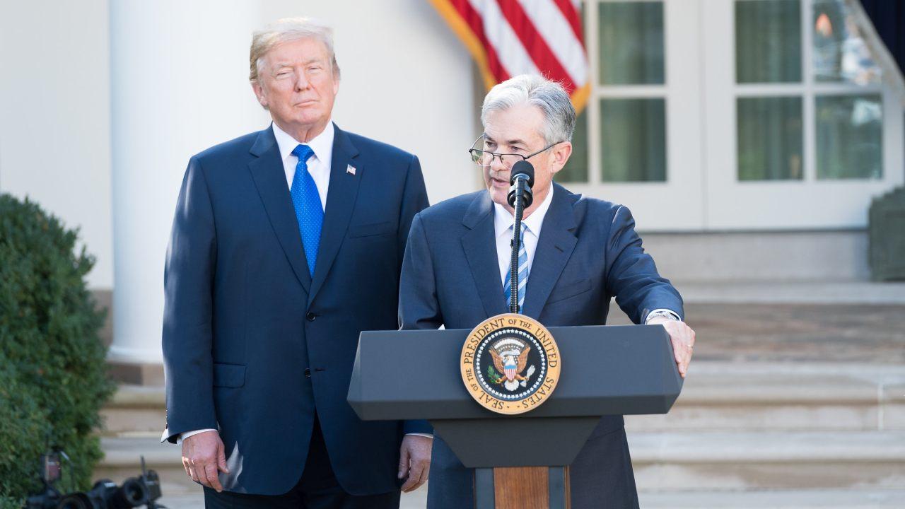President Donald J. Trump announced the nomination of Jerome Powell to be Chairman of the Board of Governors of the Federal Reserve System | November 2, 2017 (Official White House Photo by Andrea Hanks)
