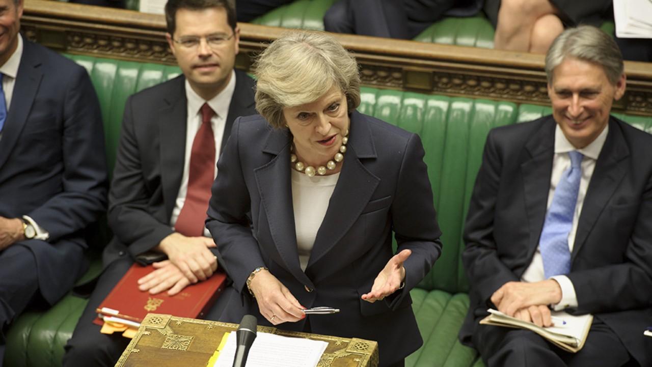 Theresa May's first PMQs as Prime Minister, July 20, 2016 (Photograph Â© UK Parliament/Jessica Taylor)