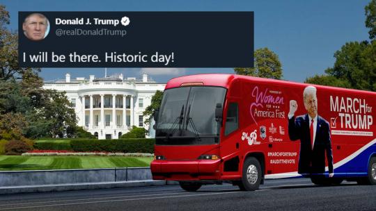 More info can be found at https://TrumpMarch.com